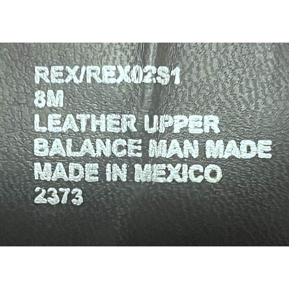Steve Madden Rex Black Leather Platform Boots Womens 8 Black Wednesday Adams Y2K - Picture 8 of 10